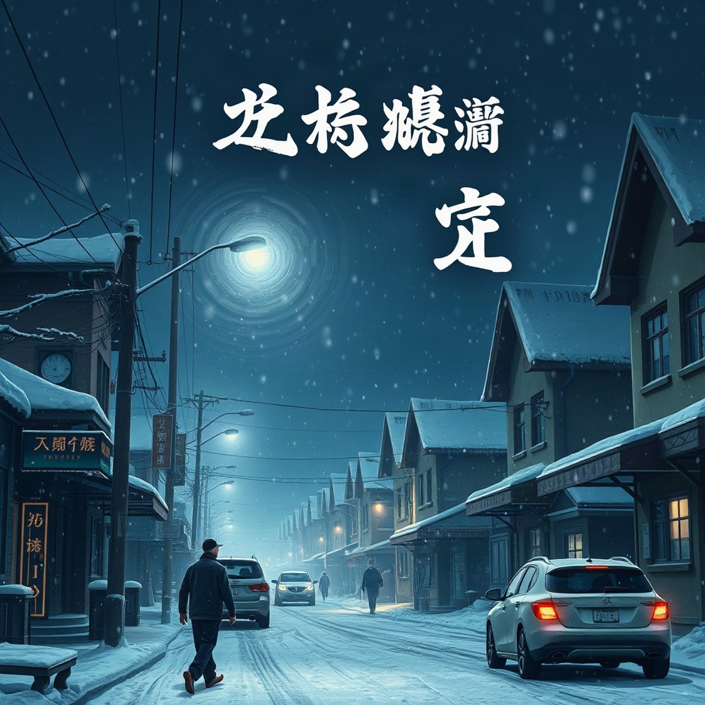 悬疑精选短剧《雪落无声时》雪夜小镇封面